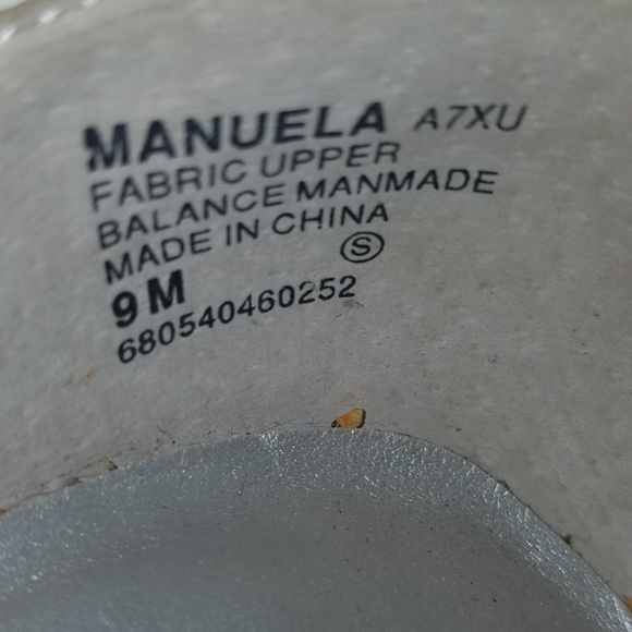 Mudd Manuela Candy Stripe Red low wedge - Picture 3 of 4